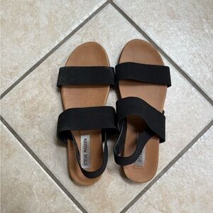 Steve Madden Black Women's Sandals